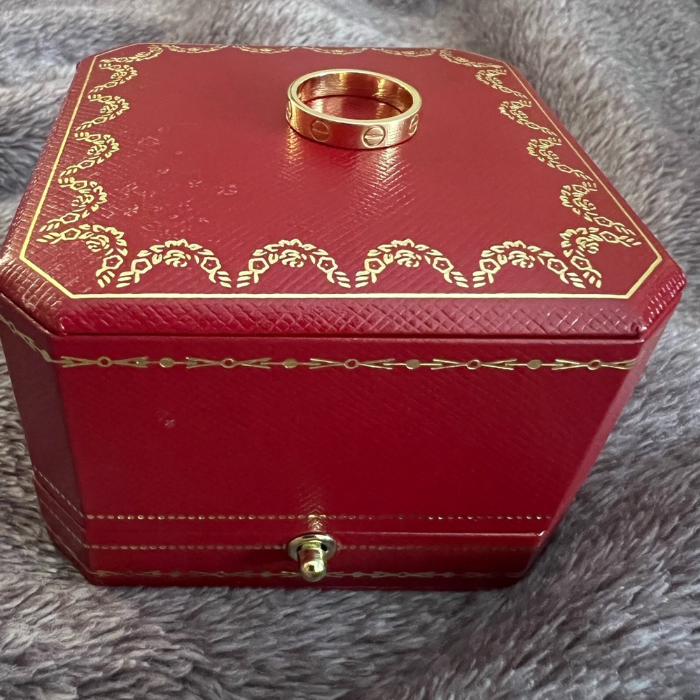 Cartier Love Ring 18k Pink Gold size 47